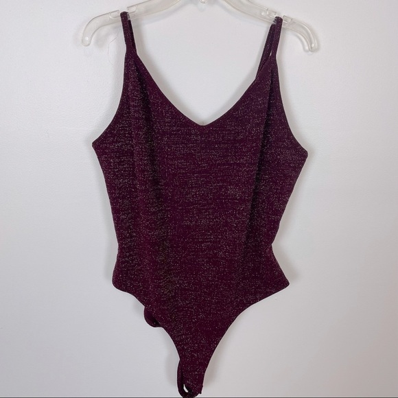 FOREVER 21 SHIMMER BODYSUIT - Picture 2 of 5